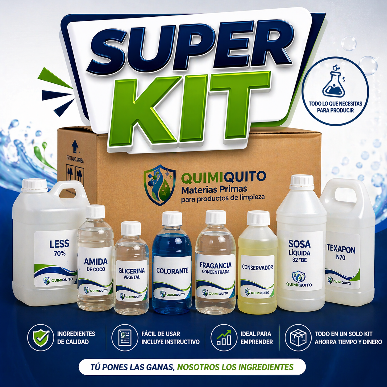 Kit Jabón Manos Durazno (20Lts)