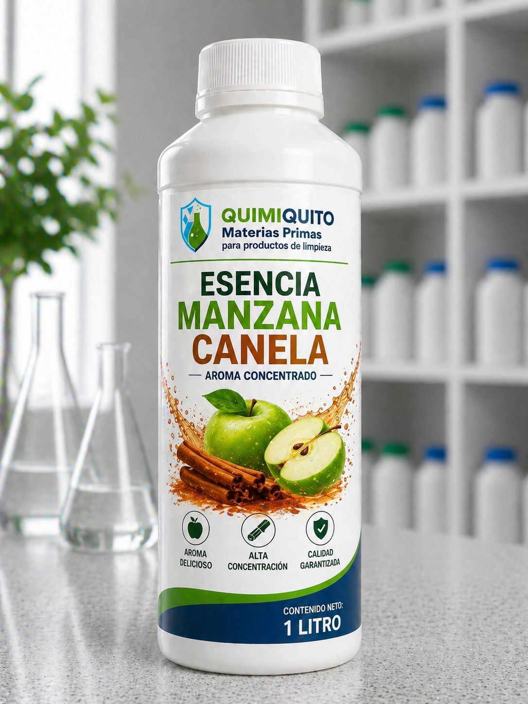 Esencia Manzana Canela (1Lt)